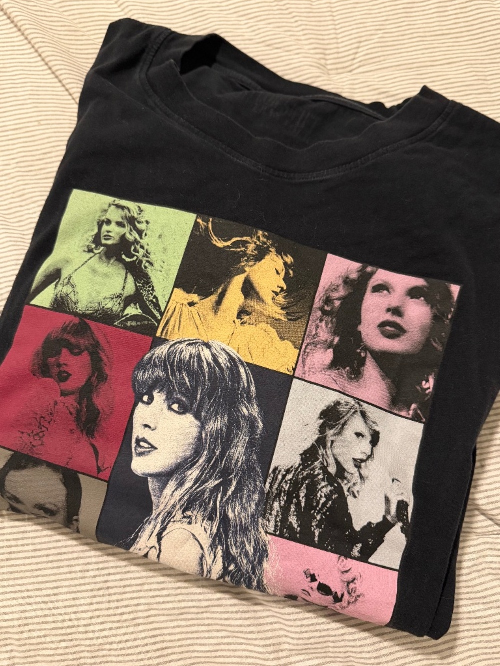 Black Eras Tour Shirt Taylor Swift